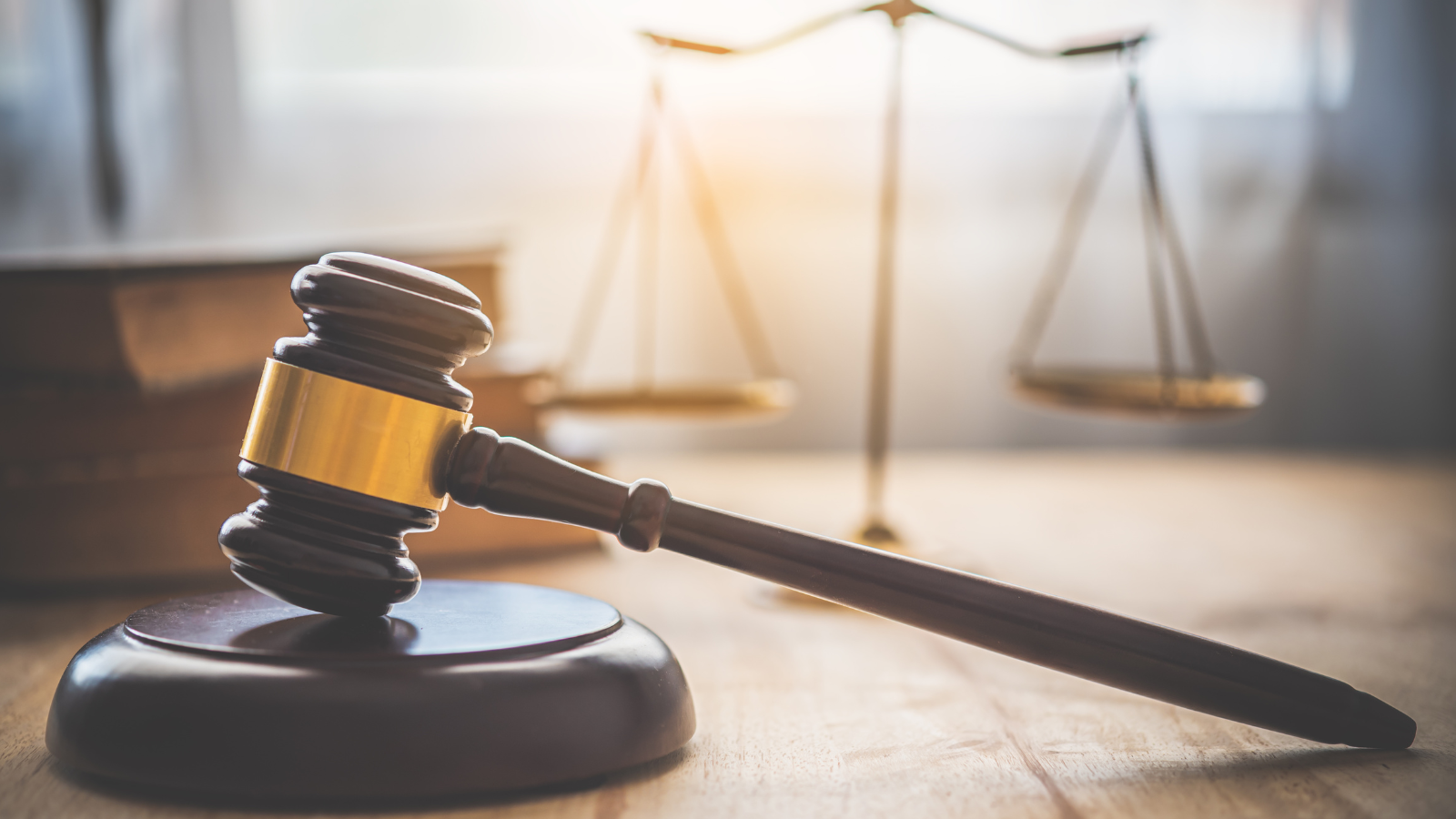 Scales of Justice and Gavel